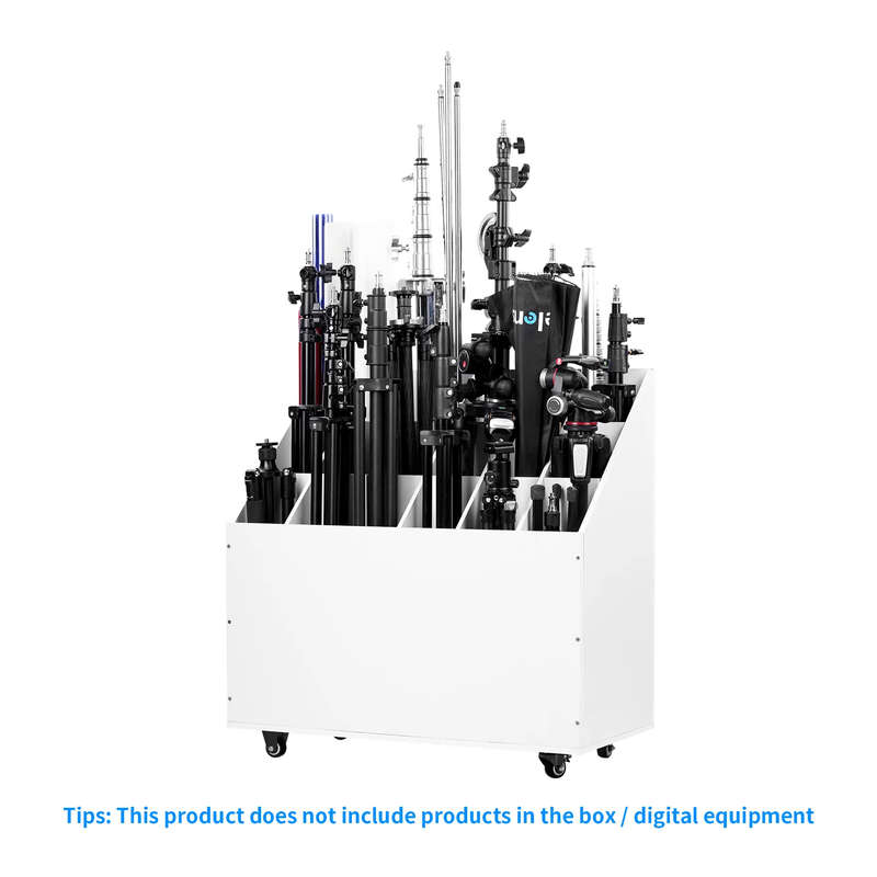 Selens SDS12-SC18 Studio Storage Cart (White)