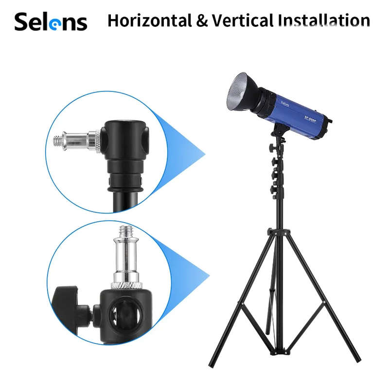 Selens SLA-2200 Air Cushioned Light Stand (2.2m)