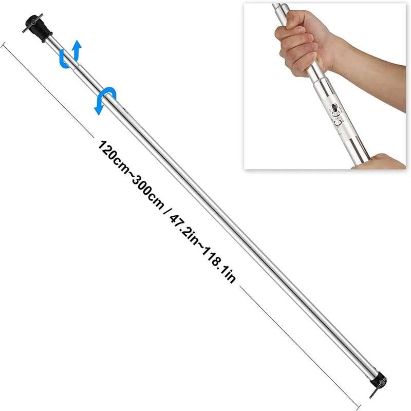 Selens Telescopic C-Stand Backdrop Crossbar (1.2-3m)