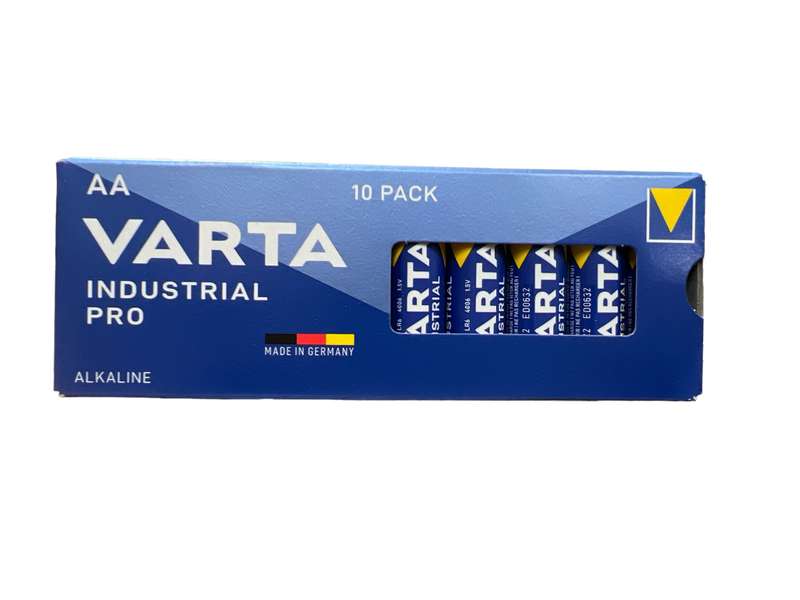 Varta Industrial AA Alkaline Battery 1.5V 10 Pack