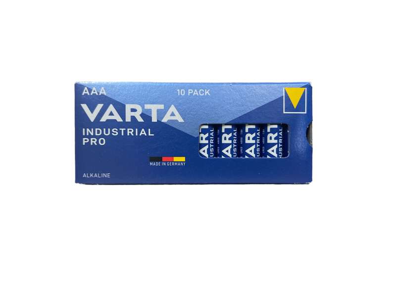 Varta Industrial AAA 1.5V Alkaline Battery10 Pack