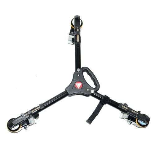 Video Tripod or Light Stand Dolly with Wheels