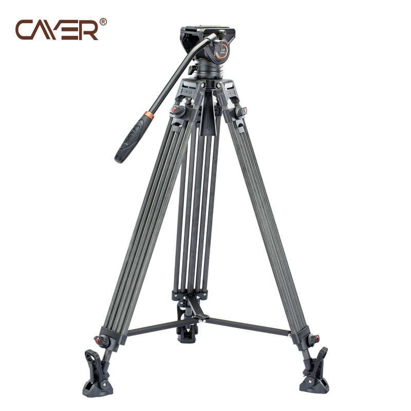Cayer Carbon Fiber Video Tripod BV25LH