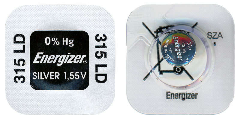Energizer 315 1.5v Watch battery (Silver Oxide)