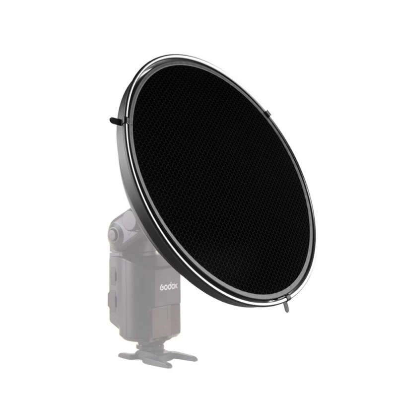Godox AD-S3 Beauty Dish Reflector with Honeycomb Cover for Godox Witstro AD200 Pocket Flash Godox...