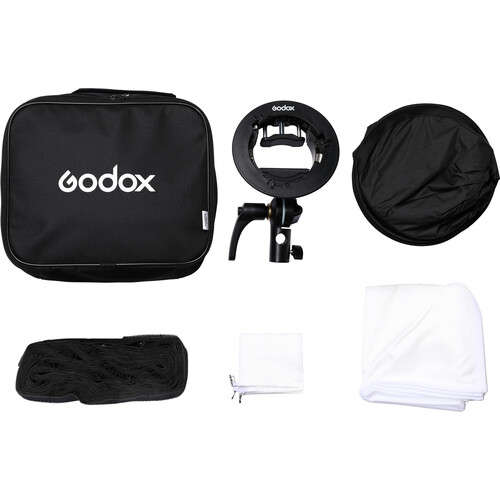 Godox SGGV8080 Softbox Diffuser + Grid with S2-type Bowens Mount Bracket