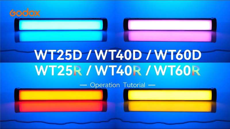 Godox WT40R RGB Dive Tube Light (38cm)