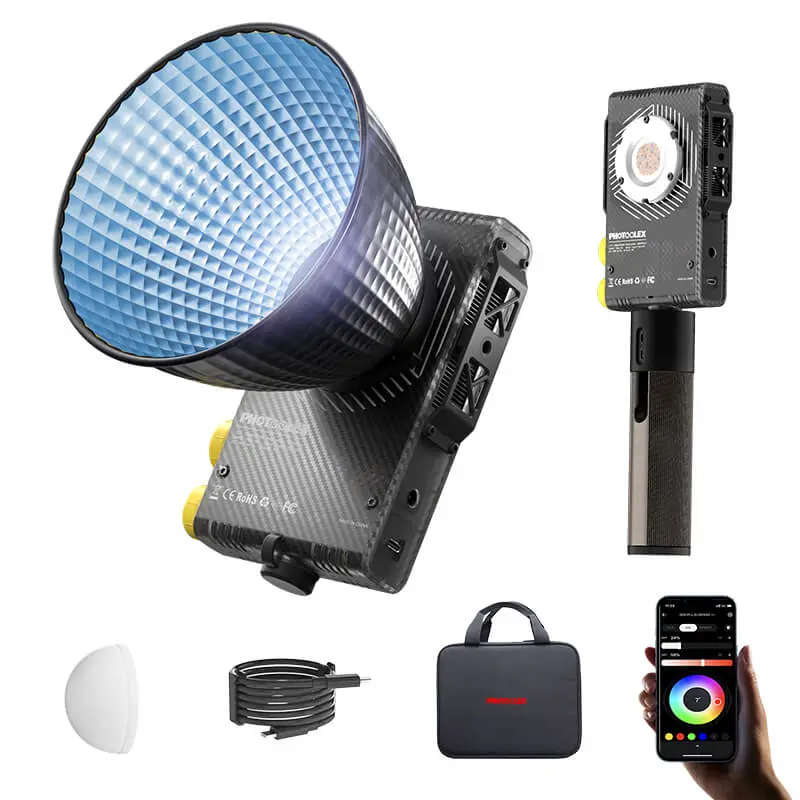 Photoolex Q100C RGB LED Light  Product Overview