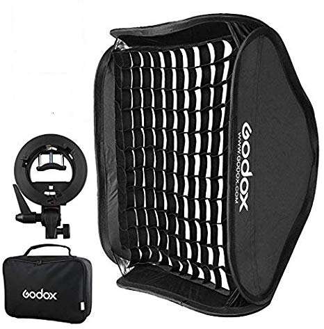 Godox SGGV6060 Softbox Diffuser + Grid with S2-type Bowens Mount Bracket