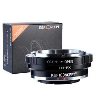 K&F Concept Lens Mount Adapter for Canon FD Lenses to Fuji X Camera Body