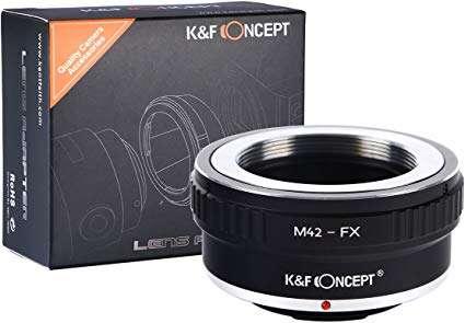 K&F Concept Lens Mount Adapter for M42 Lenses to Fuji X-Mount Camera Body