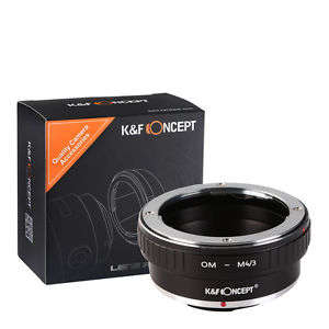K&F Concept Lens Mount Adapter for Olympus OM Lenses to M4/3 MFT Camera Body