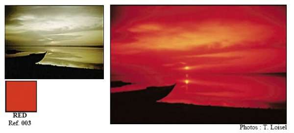 Cokin P003 Red Resin Filter for Black & White Film