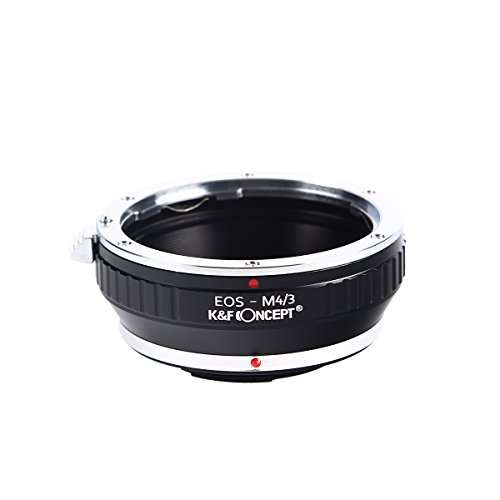 K&F Concept Lens Mount Adapter for Canon EOS EF Mount Lenses to M4/3 MFT Olympus Pen and Panasoni...