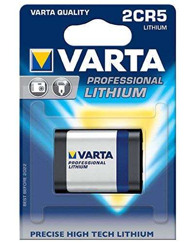 Varta 2CR5 6V Professional Lithium Battery