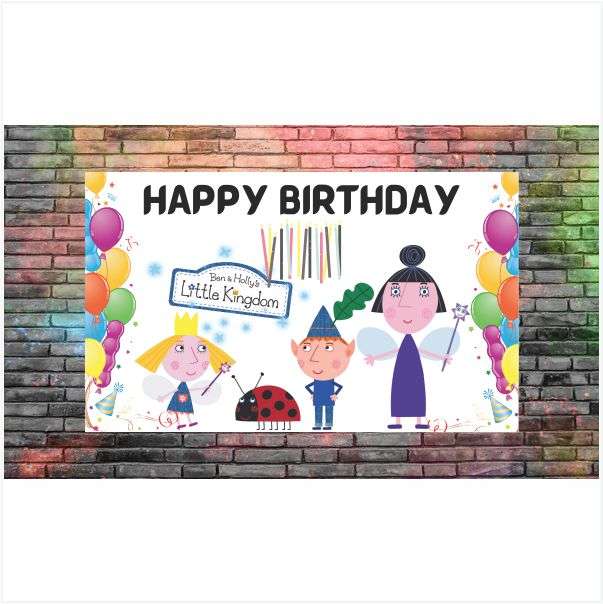 Ben and Holly's Little Kingdom Party Banner