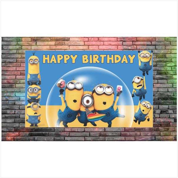 Minion Madness Birthday Banner: Let the Fun Begin