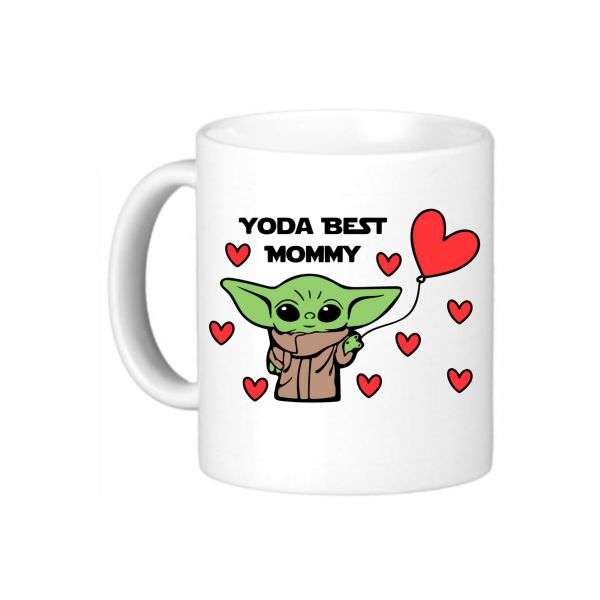 Yoda Best Mommy Coffee Mug  Fun Star Wars Gift for Moms