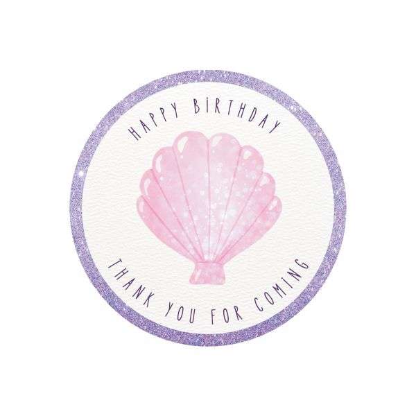 Sea Theme Party Stickers - Pack of 25