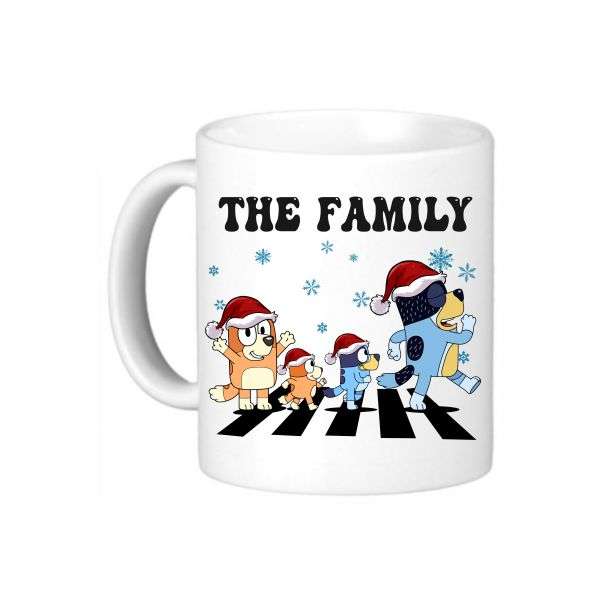 Bluey Christmas Coffee Mug