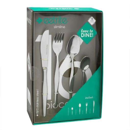 Eetrite Slimline 16 Piece Cutlery Set