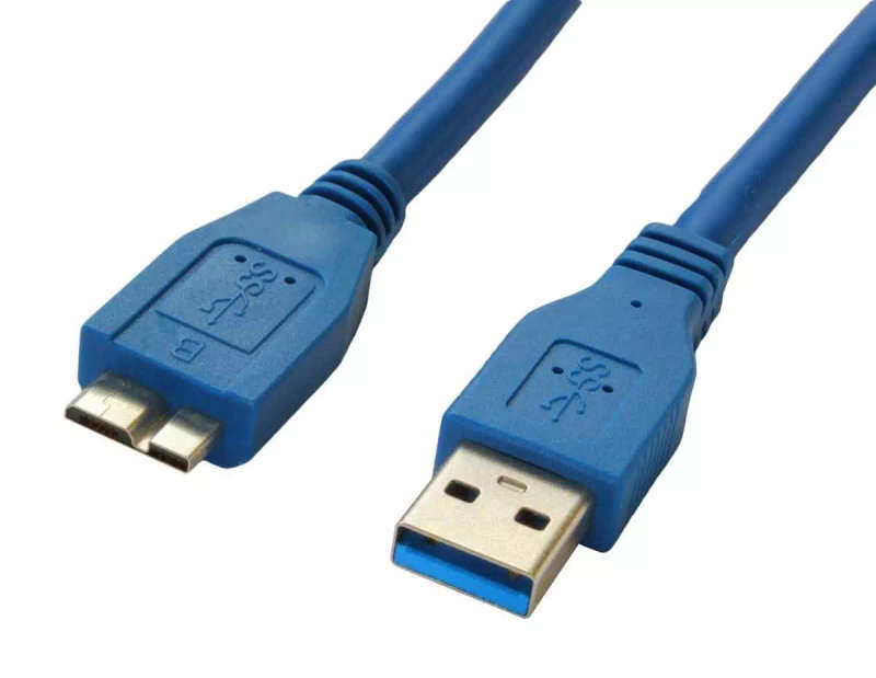 1.5 Meter Micro USB 3 to USB Type A Data Cable | External HDD / SSD Enclosure