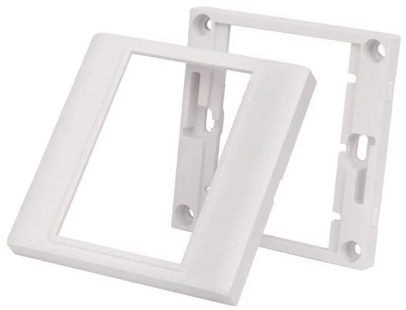 Wall Plate 86mm x 86mm with 3 Inserts / FacePlate Cover Modular
