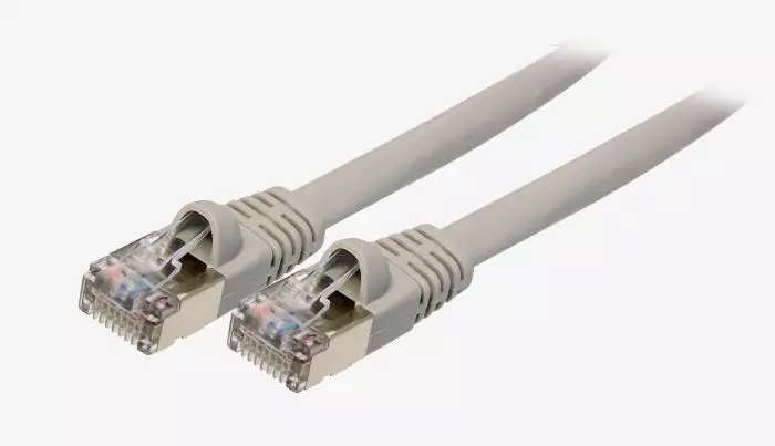 30 Meter STP CAT6E Network Cable up to 1Gbit/s LAN Cable - Precrimped and tested