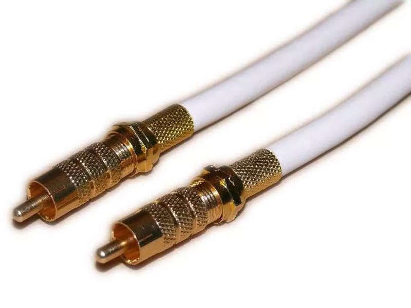 20 Meter Digital RCA Coaxial Audio Cable M/M 75ohm RG6U - SPDIF, Digital Coaxial, Subwoofer Cable