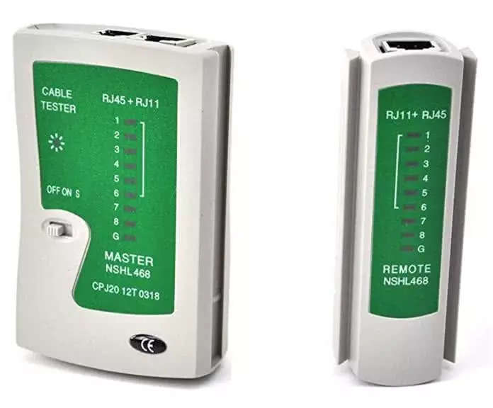 Network Cable tester for UTP / STP Cable (RJ45) and telephone cable (RJ11)