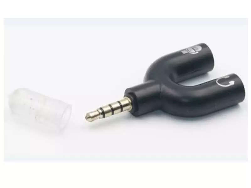 Mic + Audio 3.5mm Jack Combiner Adapter | For PC's, Laptop's, Xbox Series X or S or PS5