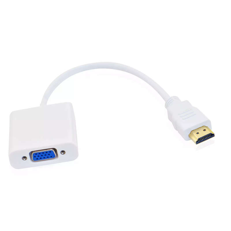 Active HDMI to VGA Cable - Converts Digital HDMI to Analogue VGA