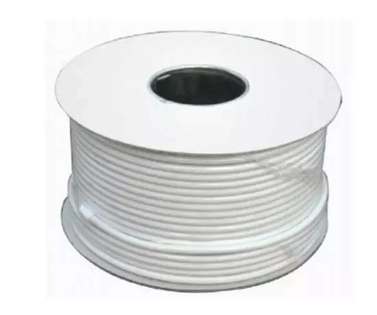 100 Meter Roll RG6u Coax RF Cable - LNB Cable 75 Ohm, 64 Braid