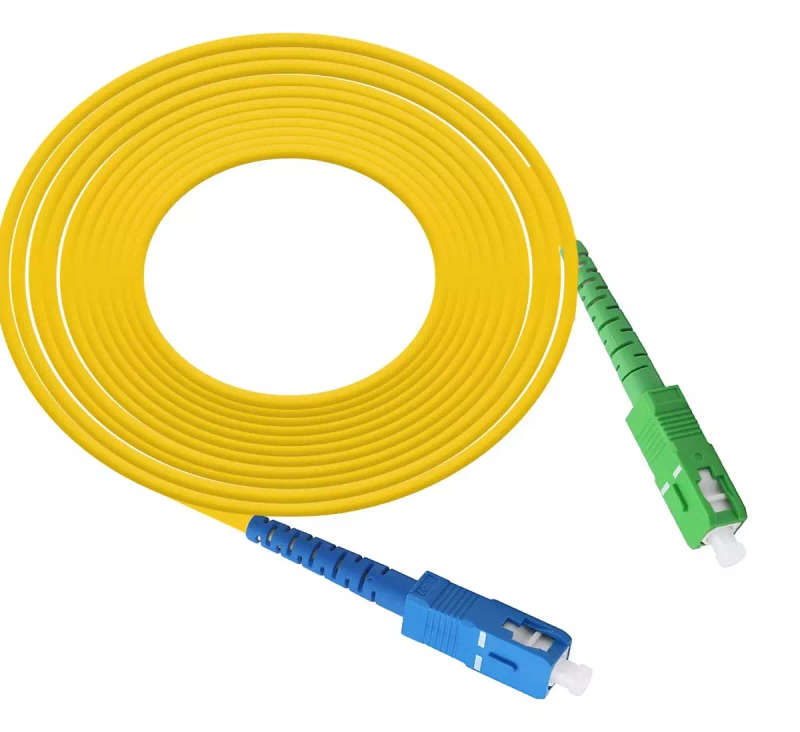 20 Meter Simplex SC to SC Fiber Cable | Single Mode 3mm | Fiber Drop Cable 9/125um