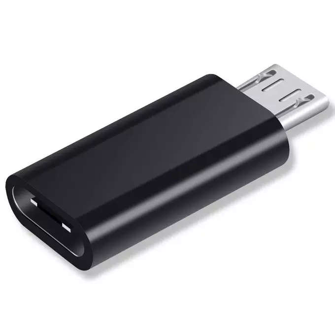 Male Micro USB to USB Type C Female Adapter