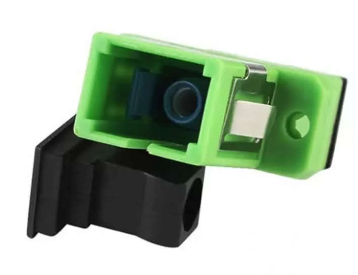 Simplex Single Mode SC APC to SC APC Fiber Optic Cable Joiner | Fiber SC Coupler