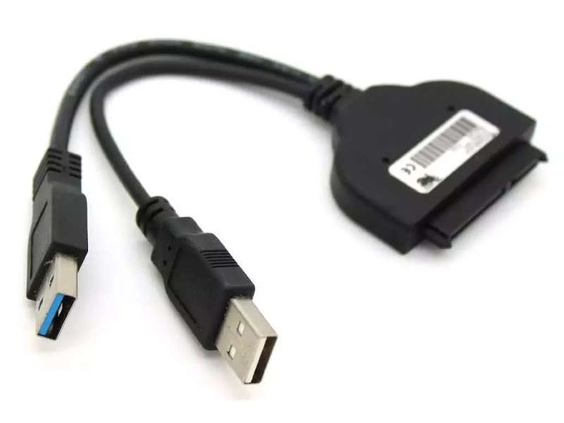 2.5" HDD USB 3.0 SuperSpeed to SATA Adapter cable - Direct USB HDD Use for SATA to USB