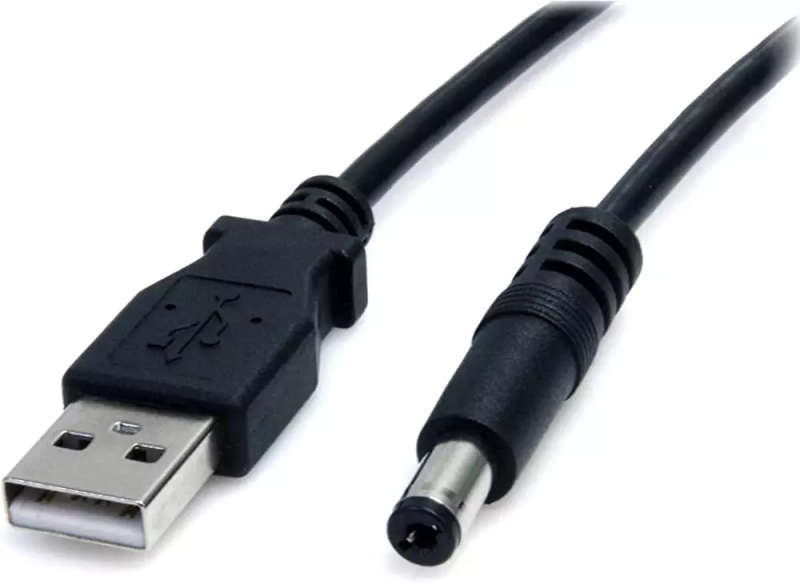 1 Meter 5 volt USB to DC Power Cable