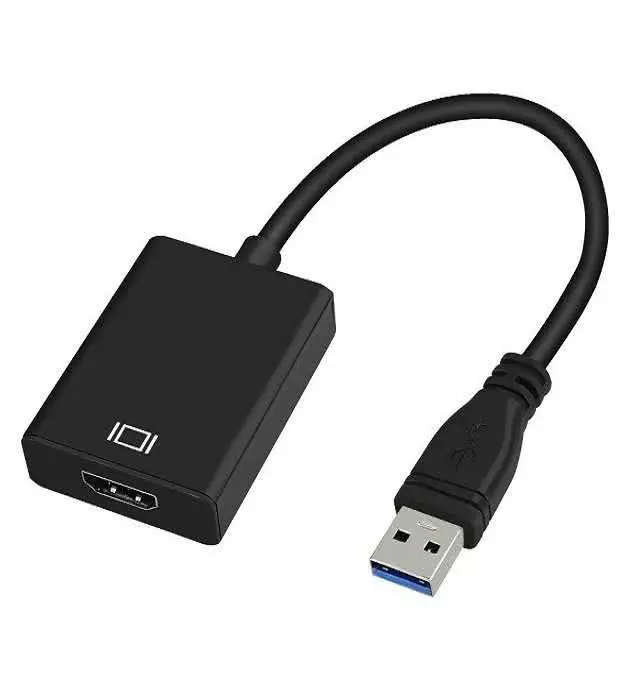USB to HDMI Converter for Windows 7,8,10 or Win11, Mac OS or Android | High Speed USB 3.0
