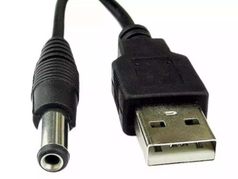 1 Meter 5 volt USB to DC Power Cable