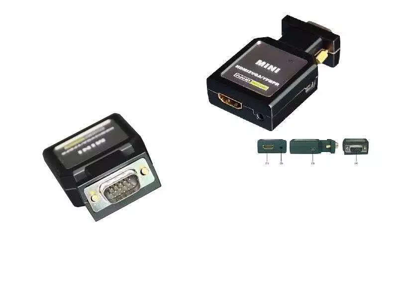 mini-HDFURY Pro - HDMI to Component / YPbPr or VGA Converter - Same functions as HDFURY2