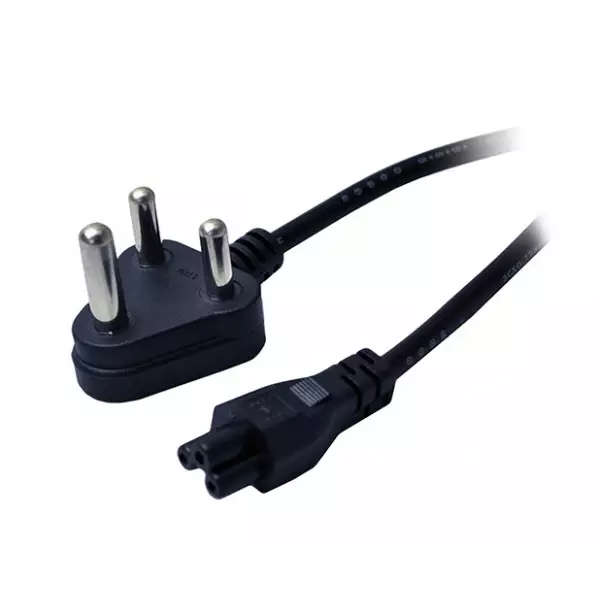 1.5 Meter Laptop Power Supply Power Cable - 3-Pin SA Plug to Clover Plug