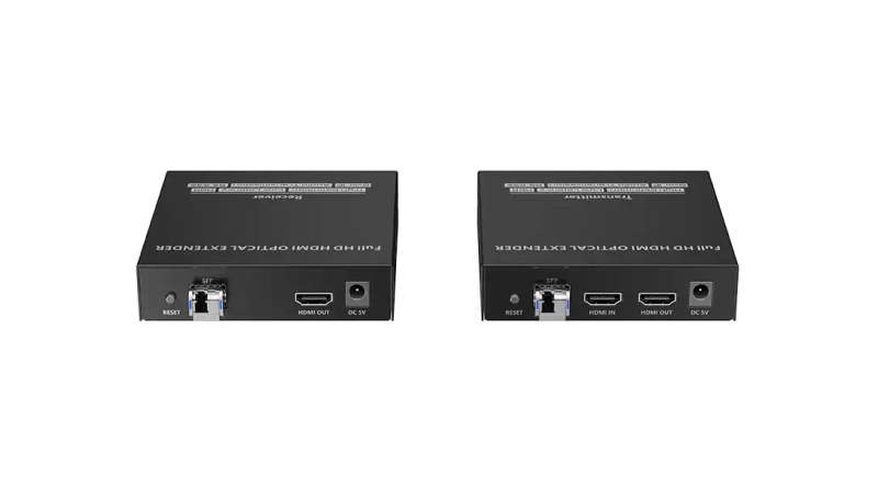 HDBitT HDMI over Fiber Optic Cable Extender / Balun up to 40km