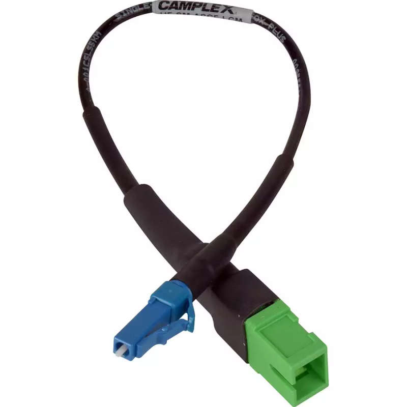 Female APC SC to LC Adapter Cable | SC Single Mode Fiber to Male UPC LC Fiber