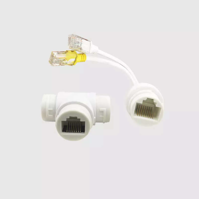 POE / CCTV Camera Splitter Adapter for 2 Devices on 1 Network Cable | Network Cable Splitter
