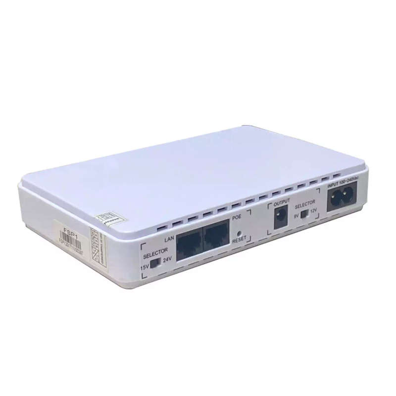 Inline 8800mAh Up to 8 Hours Router UPS Rechargeable Battery Backup with POE 15/24v RJ45 Port