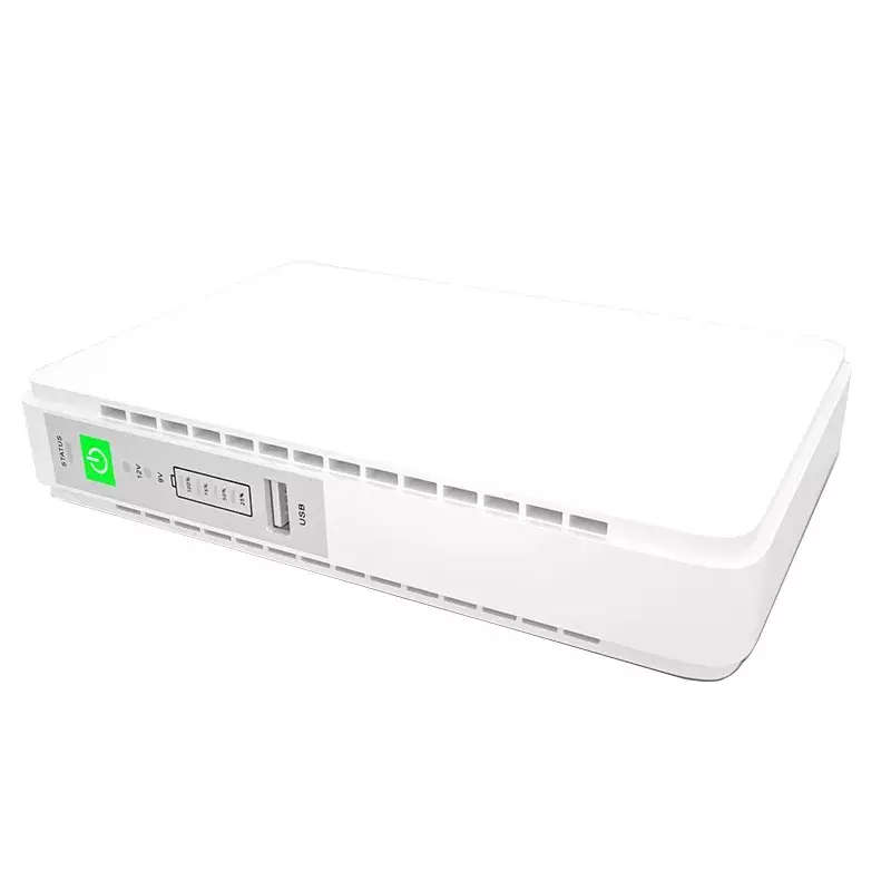 Inline 8800mAh Up to 8 Hours Router UPS Rechargeable Battery Backup with POE 15/24v RJ45 Port