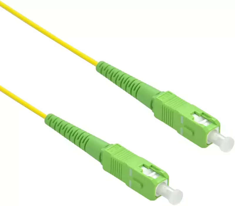 Simplex (Single Cable) UPC SC to UPC SC Fiber Cable | Single Mode | Various Lengths Fiber Optic P...