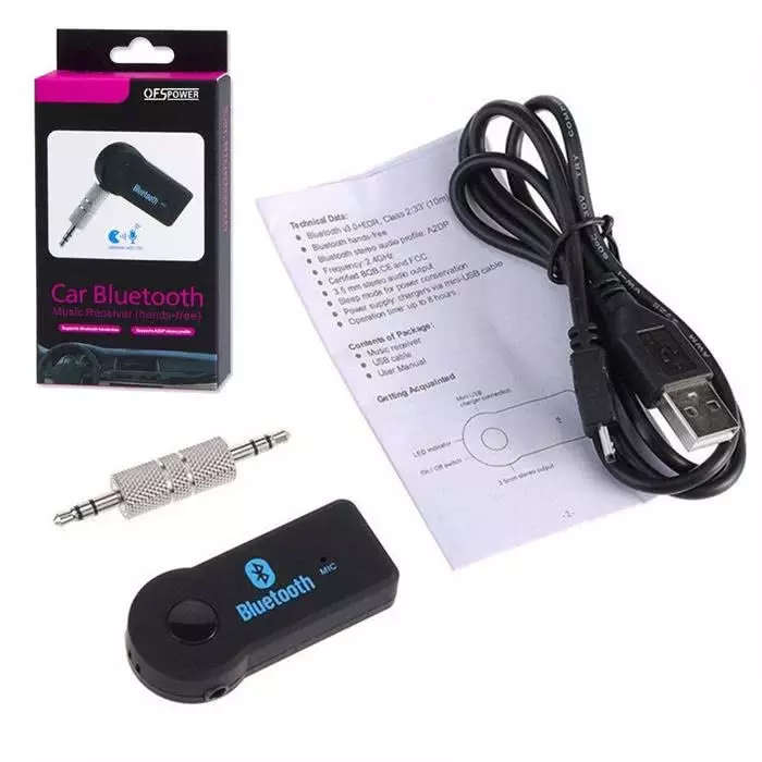 Wireless Bluetooth Audio Receiver | Bluetooth to 3.5mm Jack Output