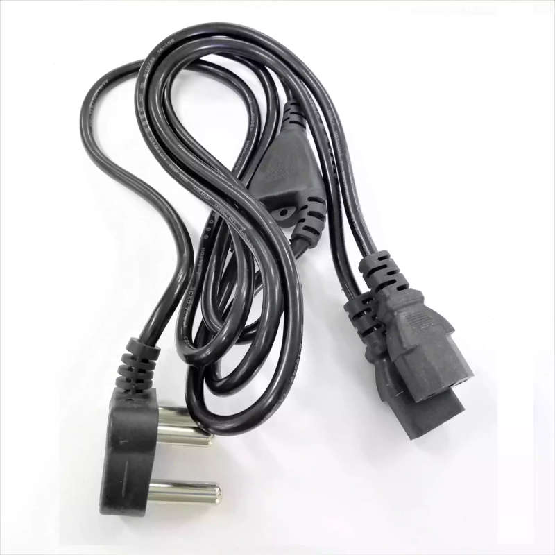 1.8 meter 220 Volt SA Plug 3 Pin to Dual Kettle Split Plug (C13 IEC)